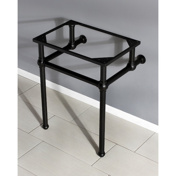 VBH242030MB Templeton 24 X 20-3/8 X 30 Brass Console Sink Legs, Blk